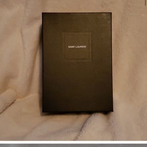 Saint Laurent Box and dust bag